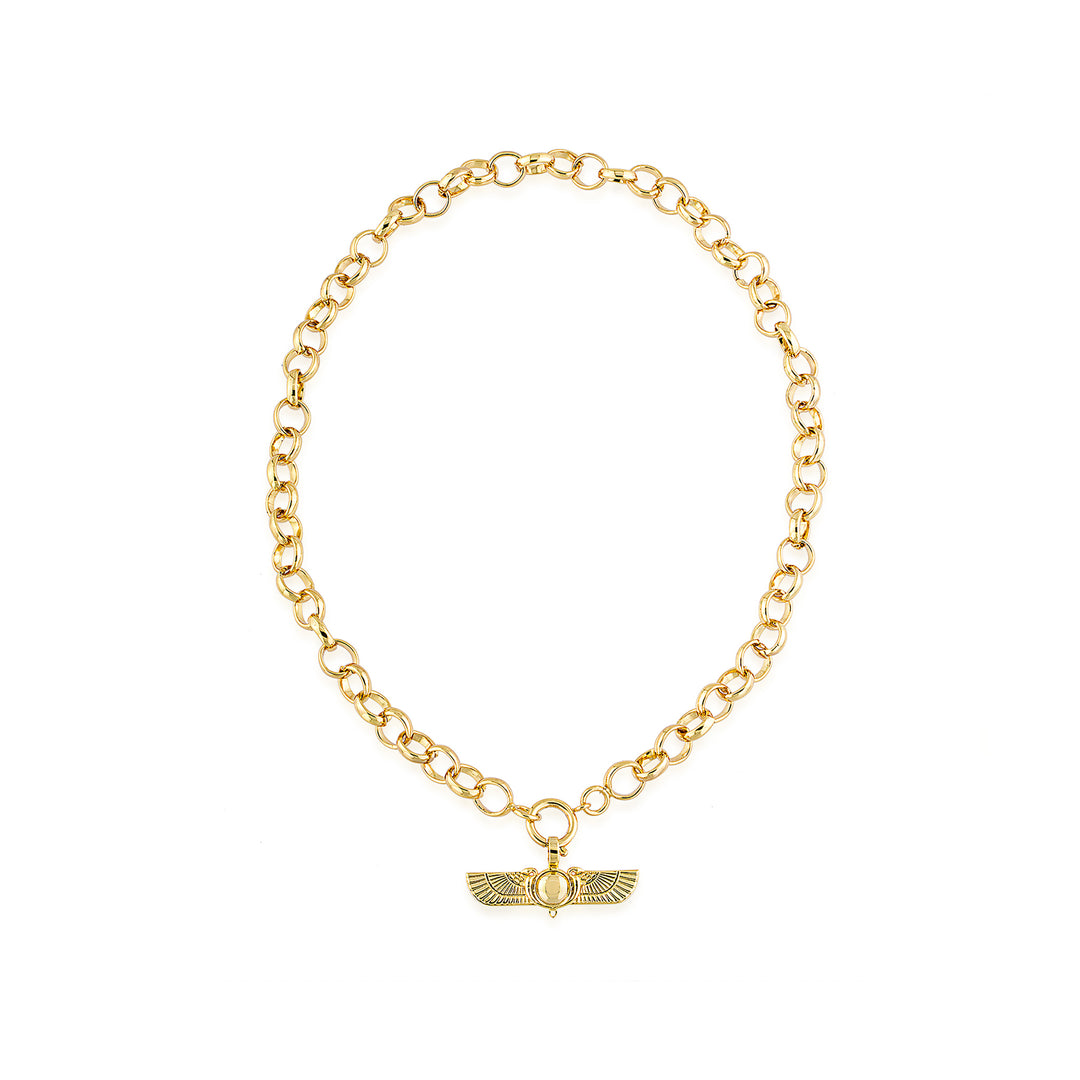 EGYPTIAN CHARM NECKLACE