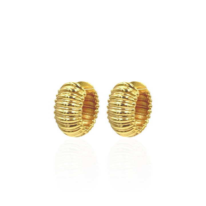 CAGE HOOP EARRINGS