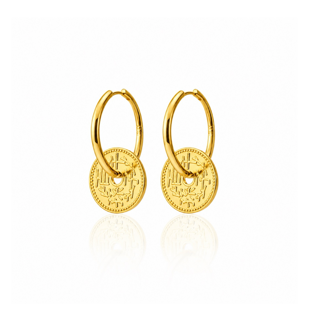 COIN EARRINGS